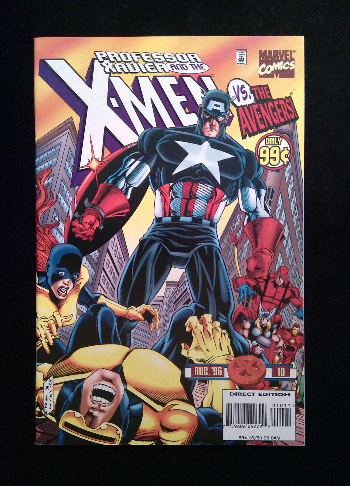 Professor Xavier and the X-Men #10 Marvel Comics 1996 NM-