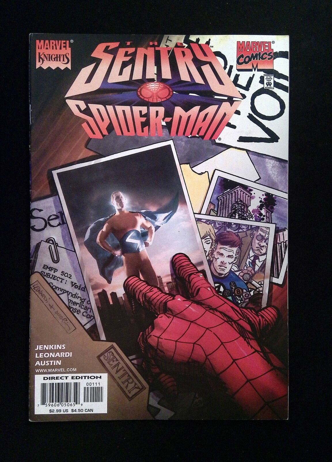 Sentry Spider-Man #1 MARVEL Comics 2001 VF+