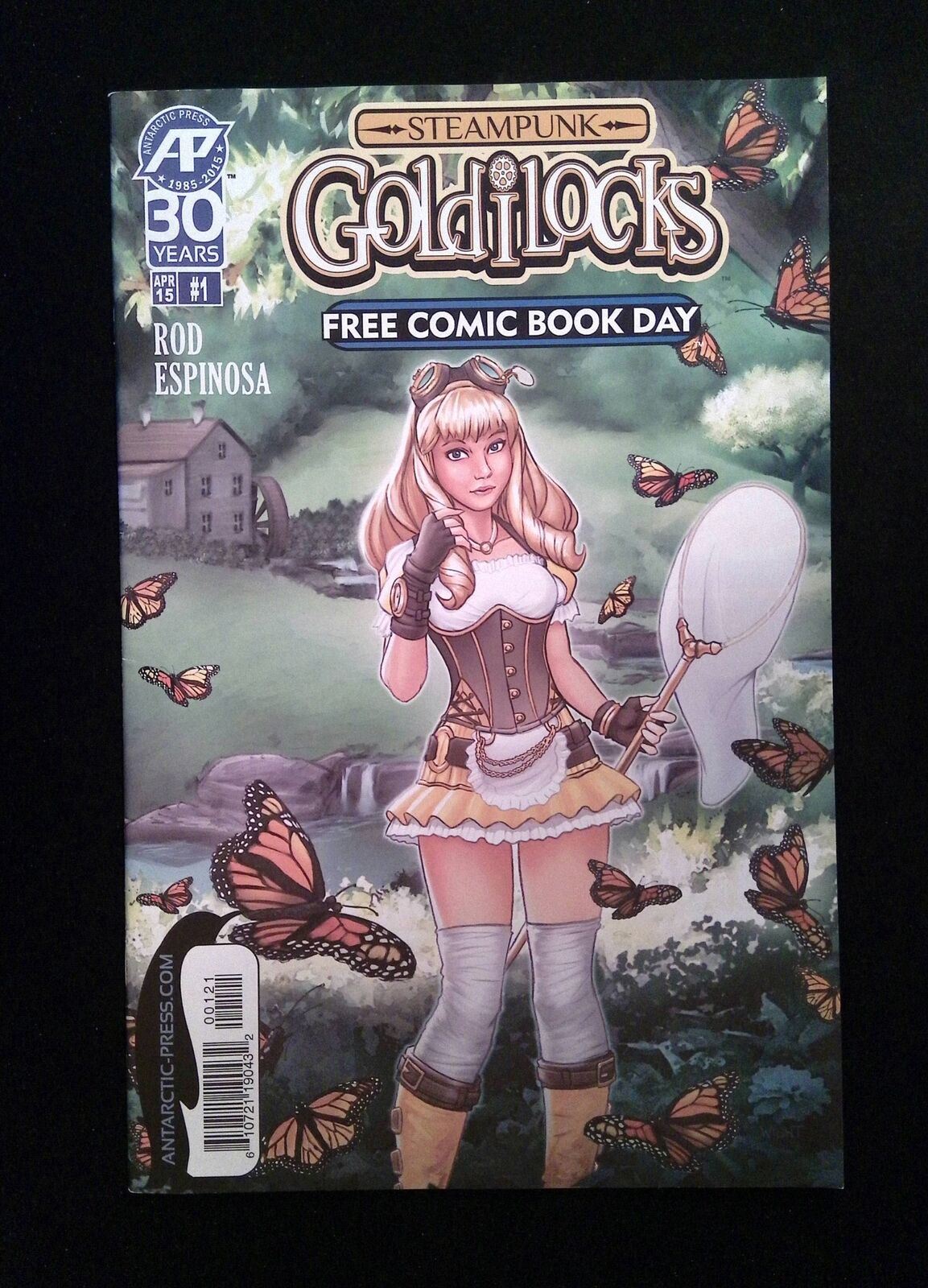 Steampunk Goldilocks FCBD #1 ANTARCTIC PRESS Comics 2015 VF+