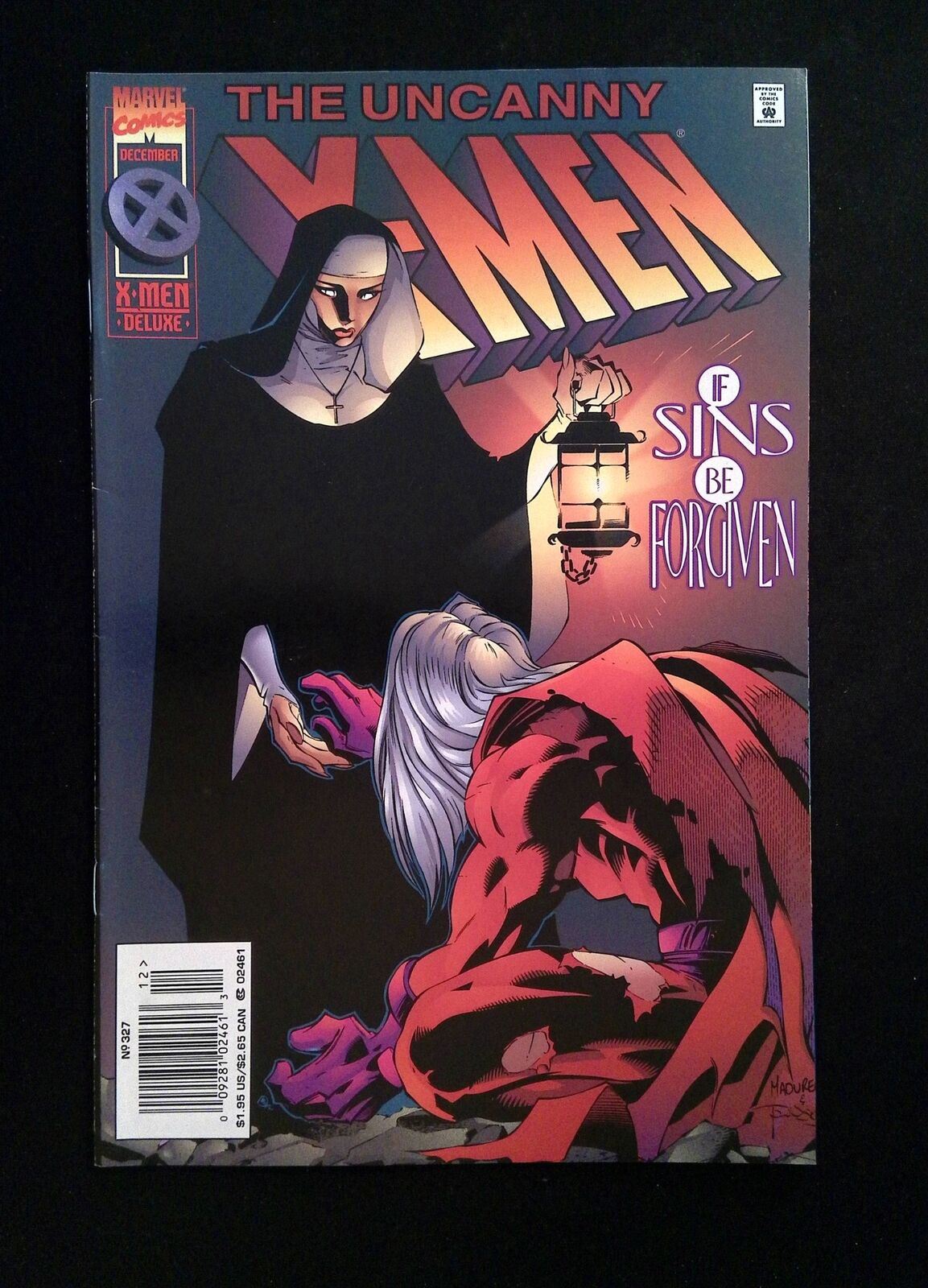 Uncanny X-Men #327 MARVEL Comics 1996 VF+ NEWSSTAND