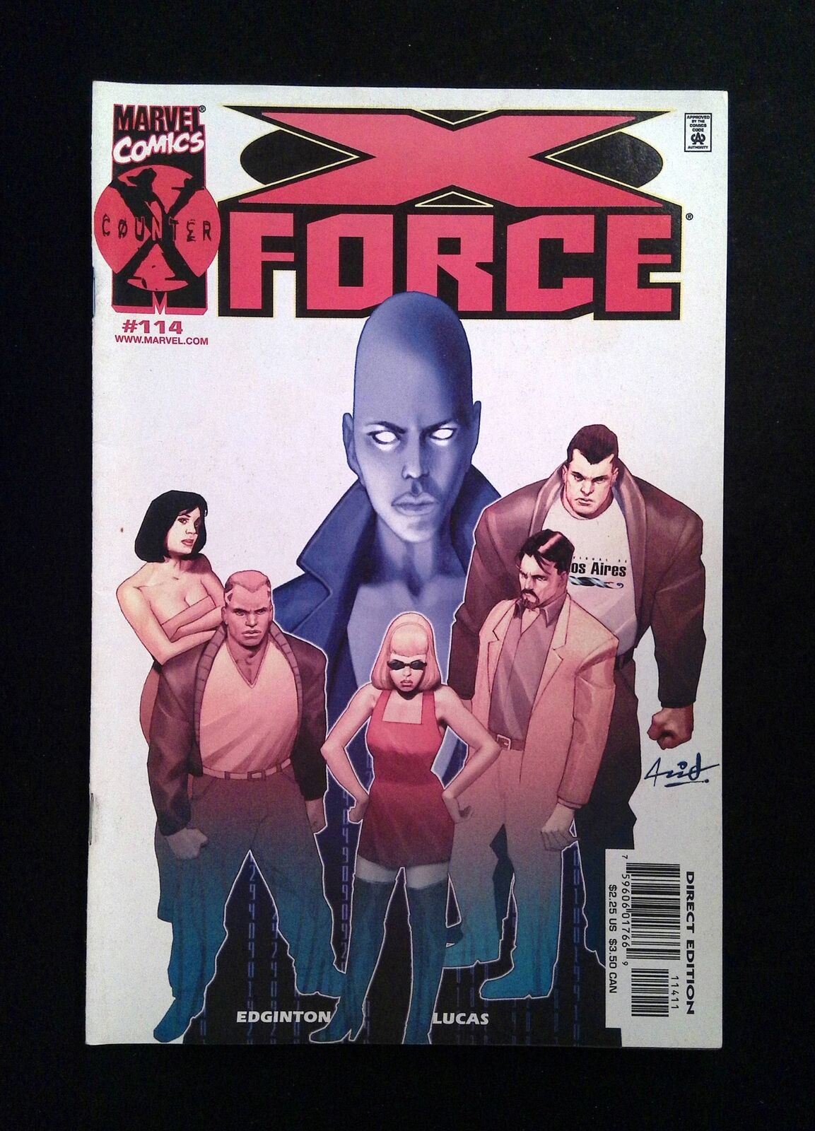 X-Force #114 MARVEL Comics 2001 VF