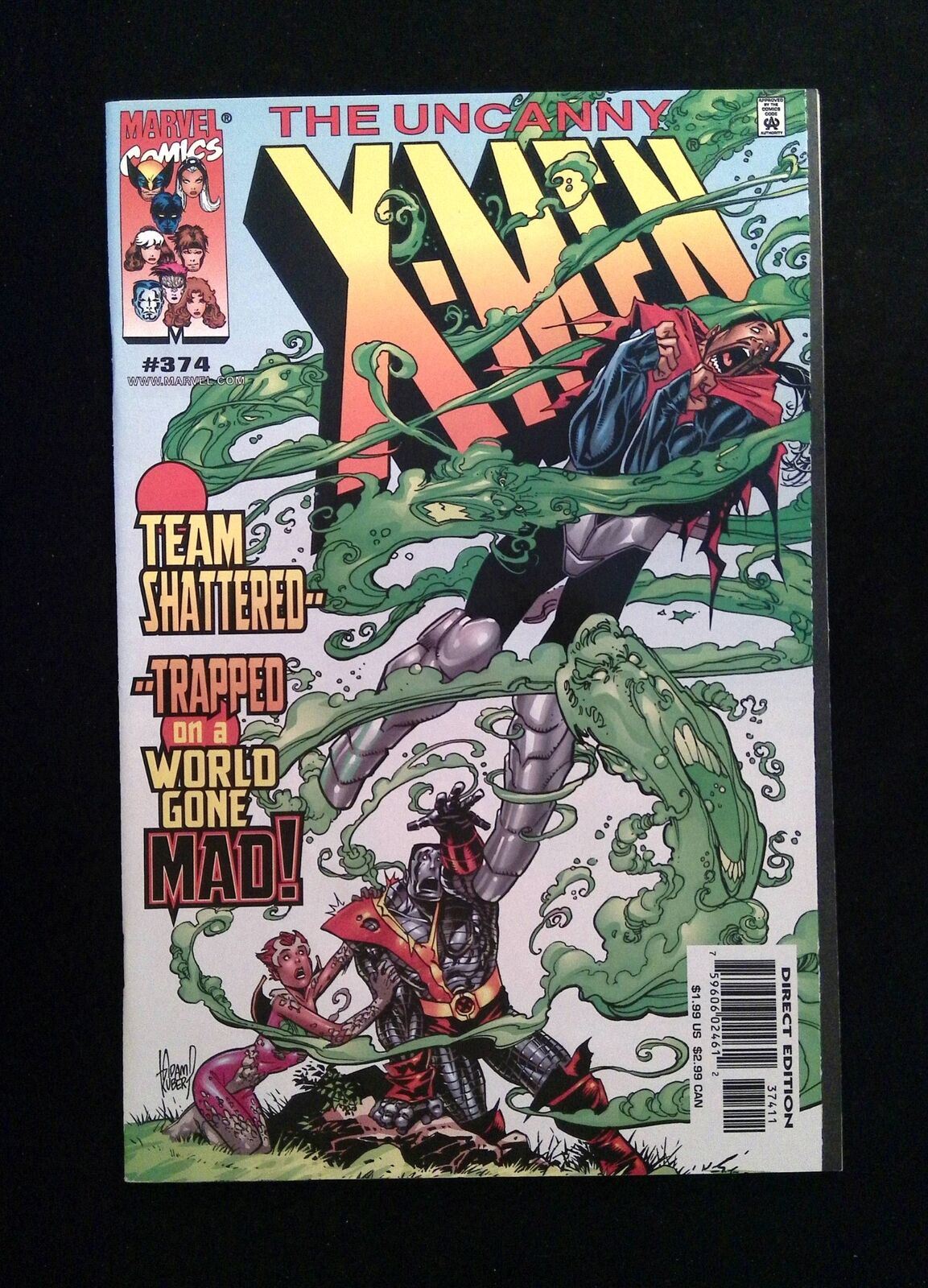Uncanny X-Men #374 MARVEL Comics 1999 VF+
