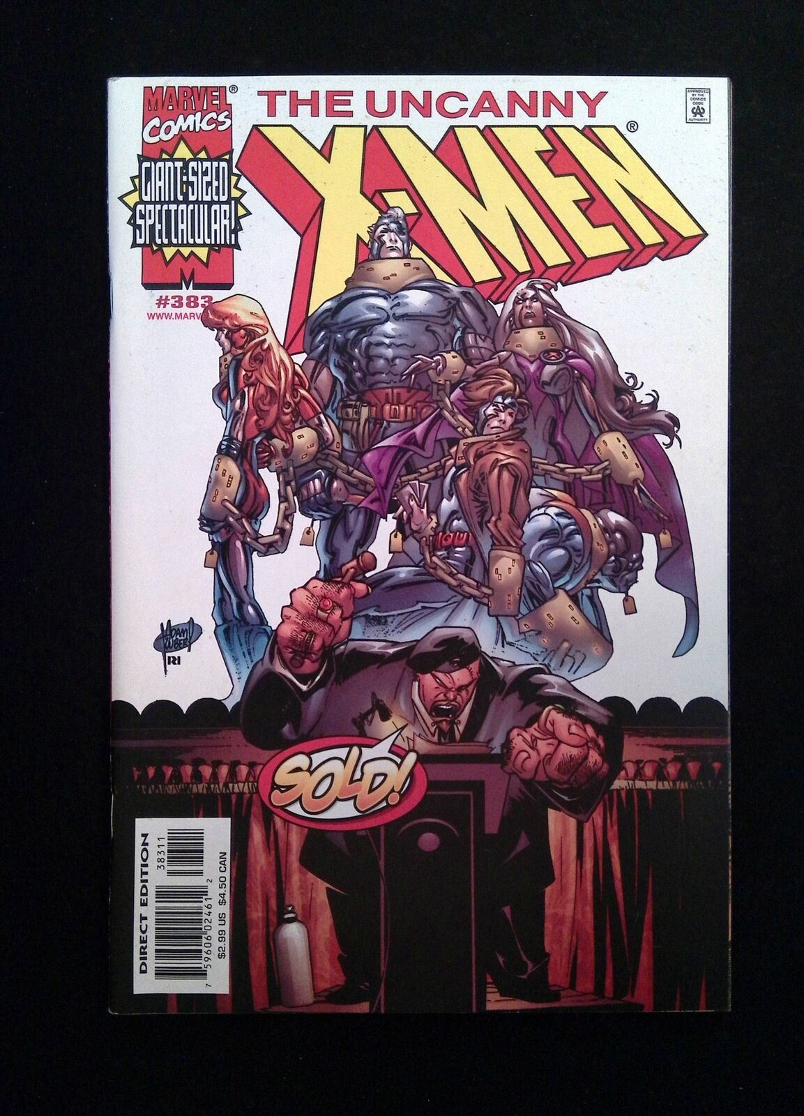 Uncanny X-Men #383 MARVEL Comics 2000 VF/NM