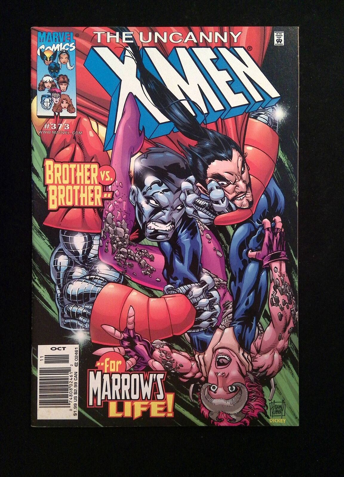 Uncanny X-Men #373 MARVEL Comics 1999 VF+ NEWSSTAND