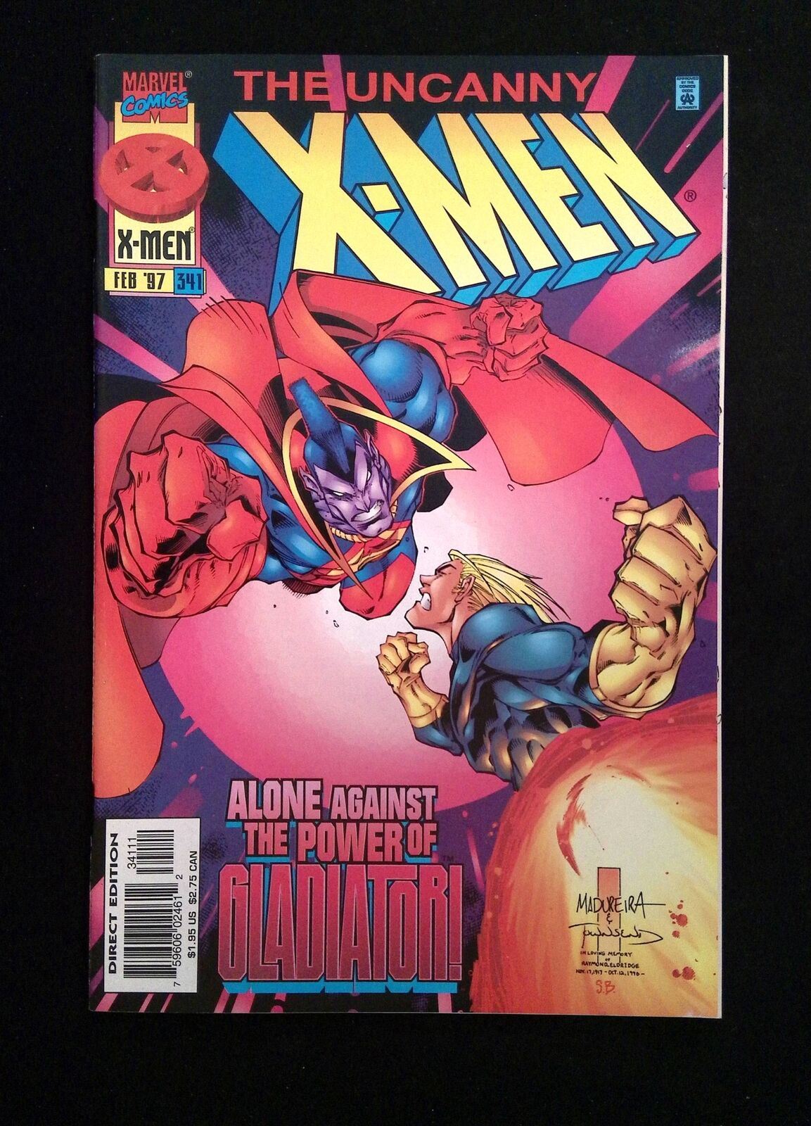 Uncanny X-Men #341 MARVEL Comics 1997 VF/NM