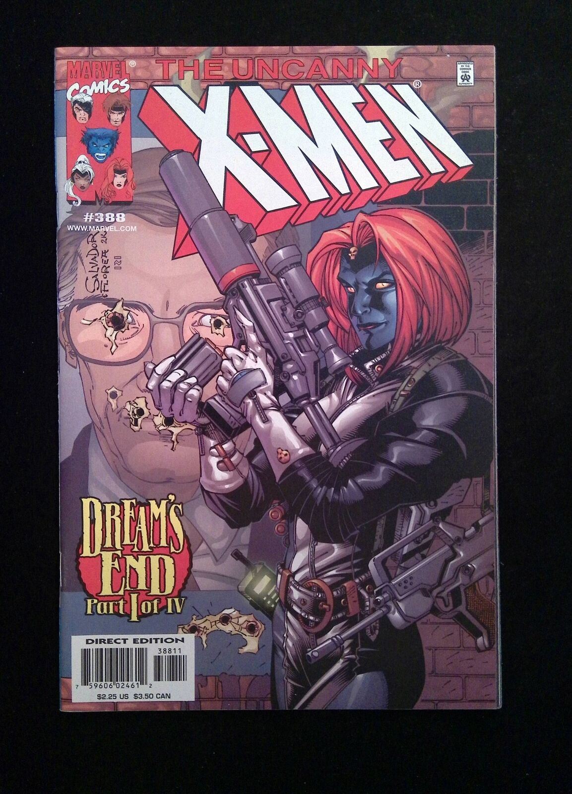 Uncanny X-Men #388 MARVEL Comics 2001 NM-