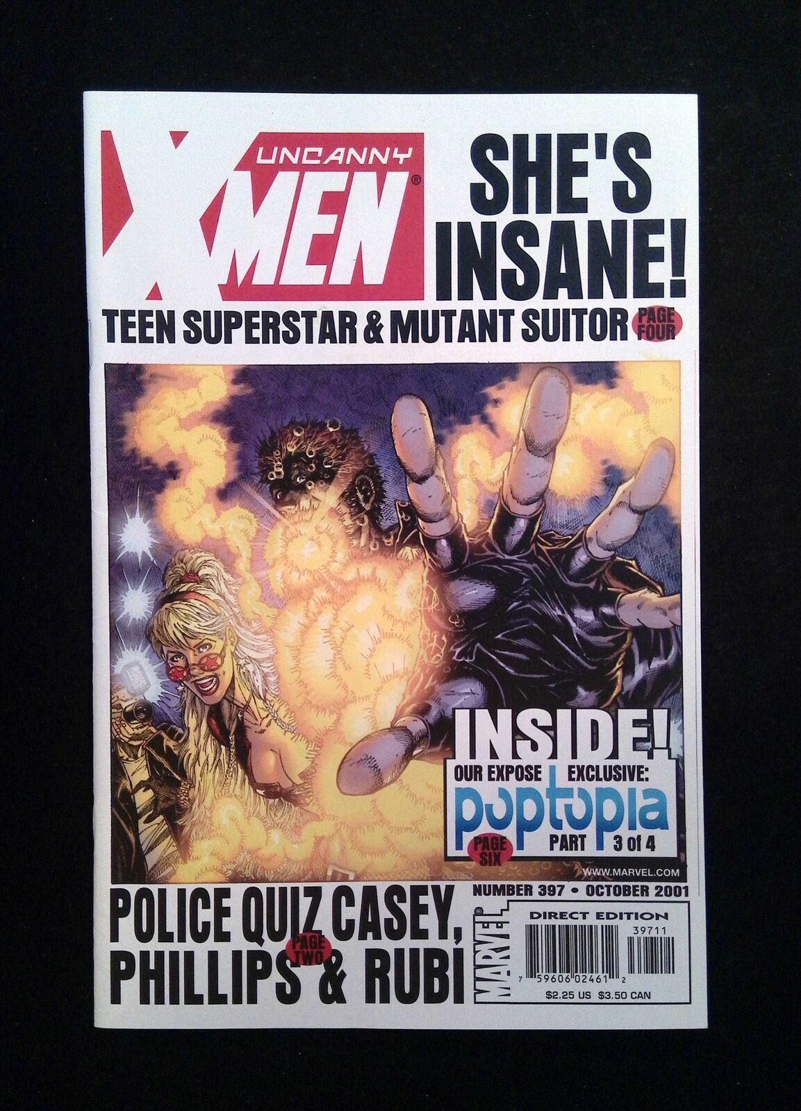 Uncanny X-Men #397 MARVEL Comics 2001 VF/NM