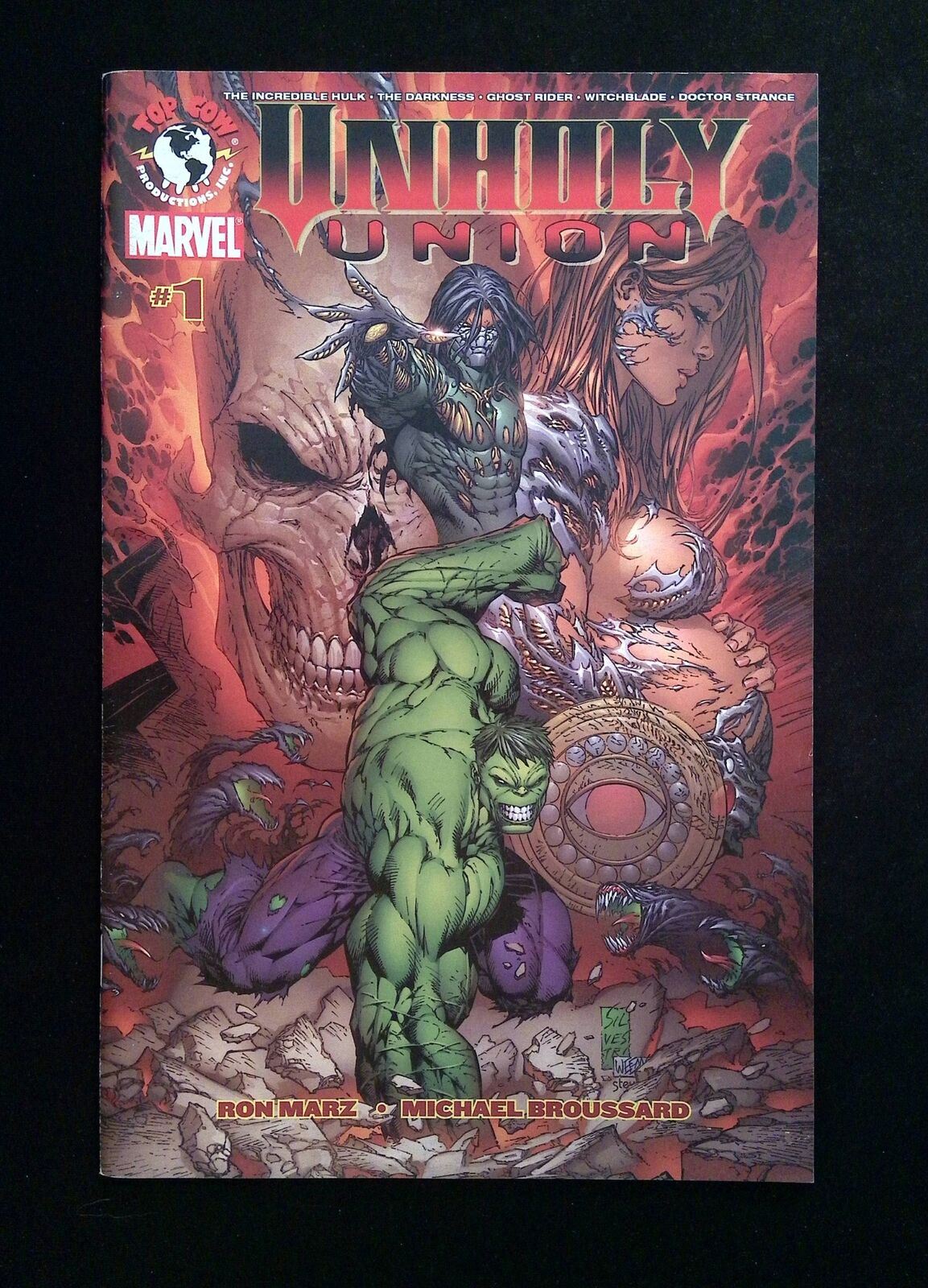 Unholy Union #1 TOP COW Comics 2007 VF+