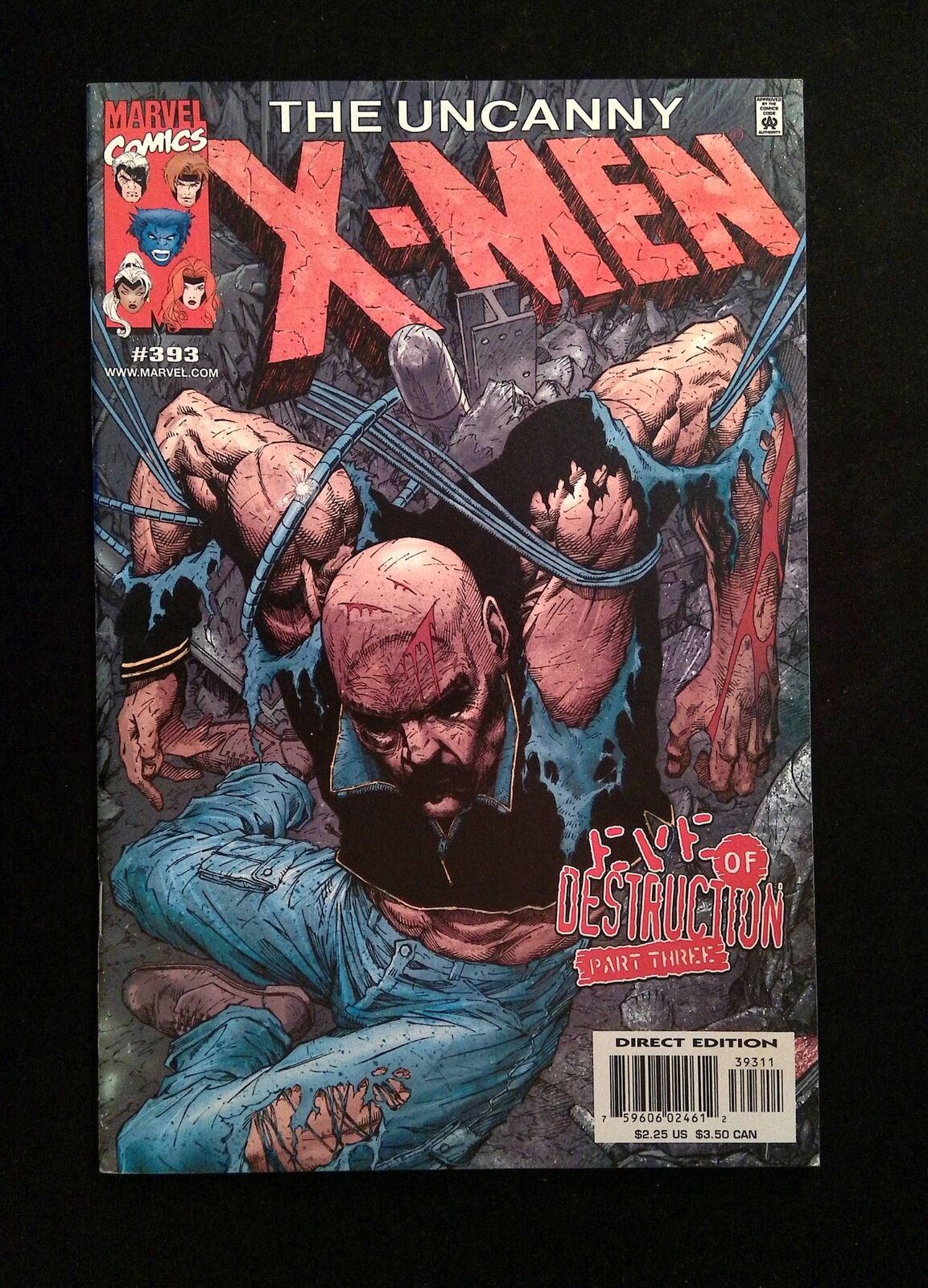 Uncanny X-Men #393 MARVEL Comics 2001 VF+