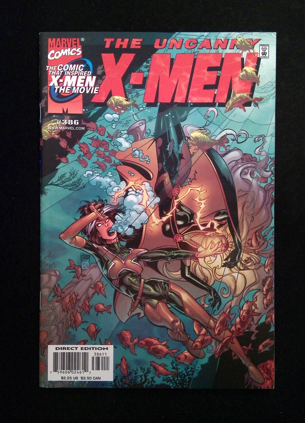 Uncanny X-Men #386 MARVEL Comics 2000 VF/NM