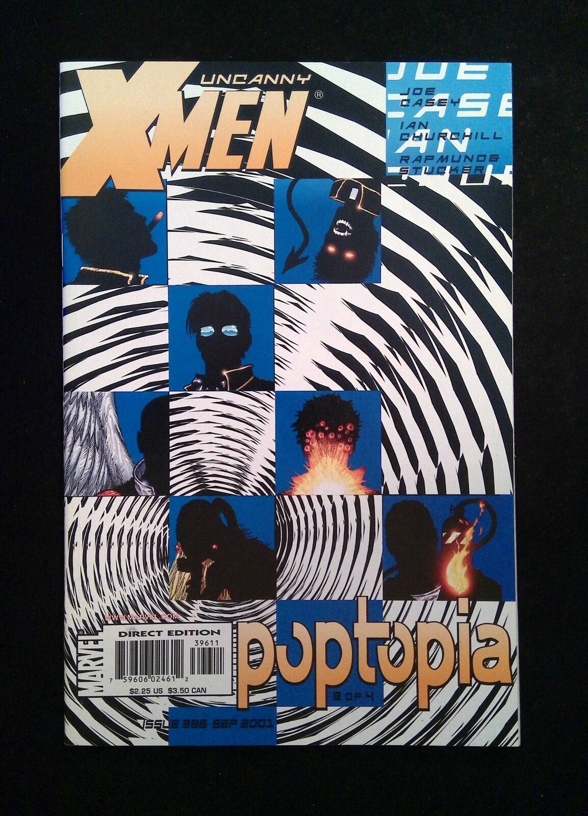 Uncanny X-Men #396 MARVEL Comics 2001 NM-