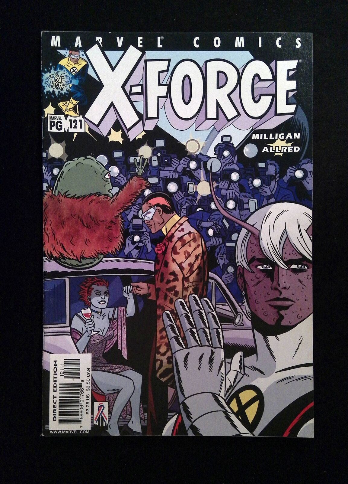 X-Force #121 MARVEL Comics 2001 VF+