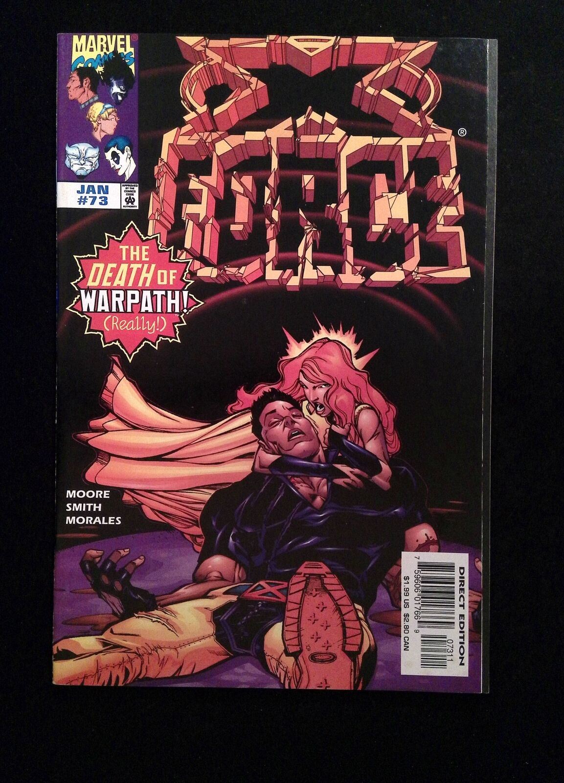 X-Force #73 MARVEL Comics 1998 NM-