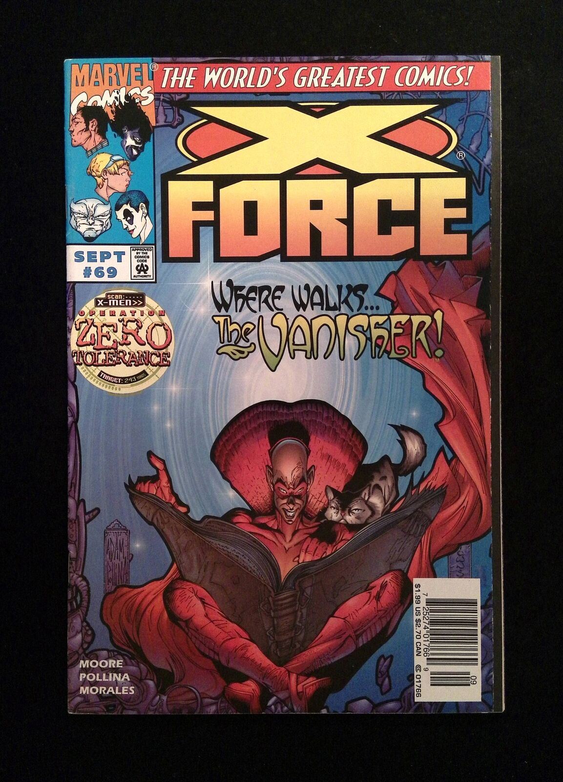 X-Force #69 MARVEL Comics 1997 VF+ NEWSSTAND