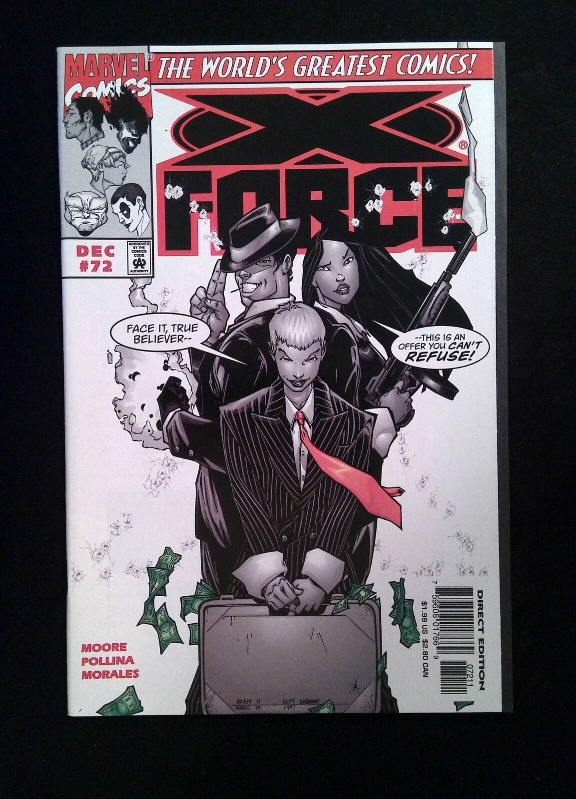 X-Force #72 MARVEL Comics 1997 VF/NM