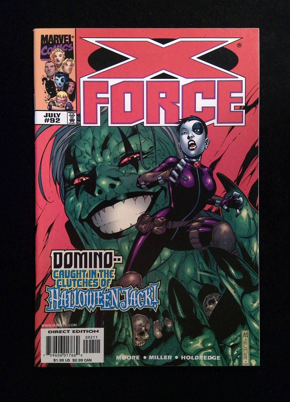 X-Force #92 MARVEL Comics 1999 NM