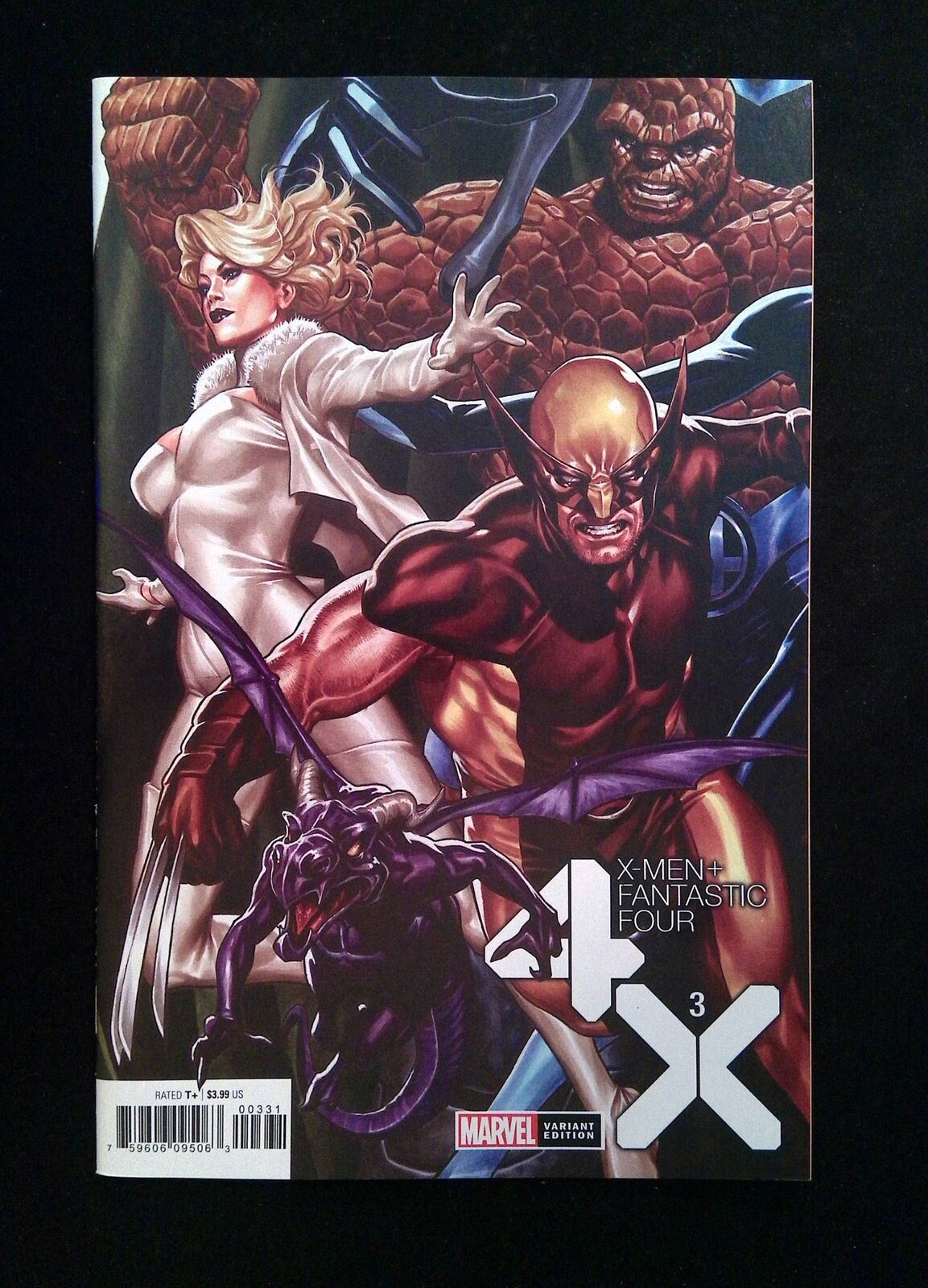 X-Men Fantastic Four #3B MARVEL Comics 2020 VF/NM Brooks Variant