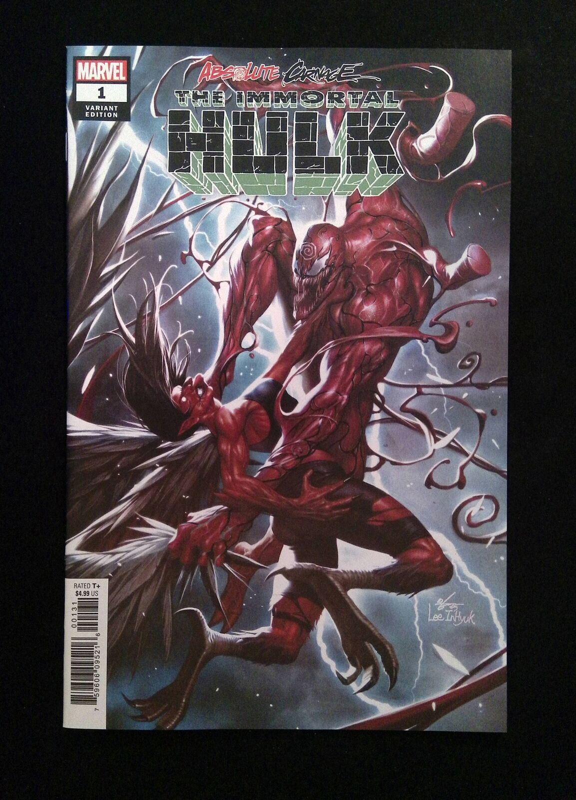 Absolute Carnage Immortal Hulk #1C Marvel Comics 2019 NM 1/50 Limited Variant