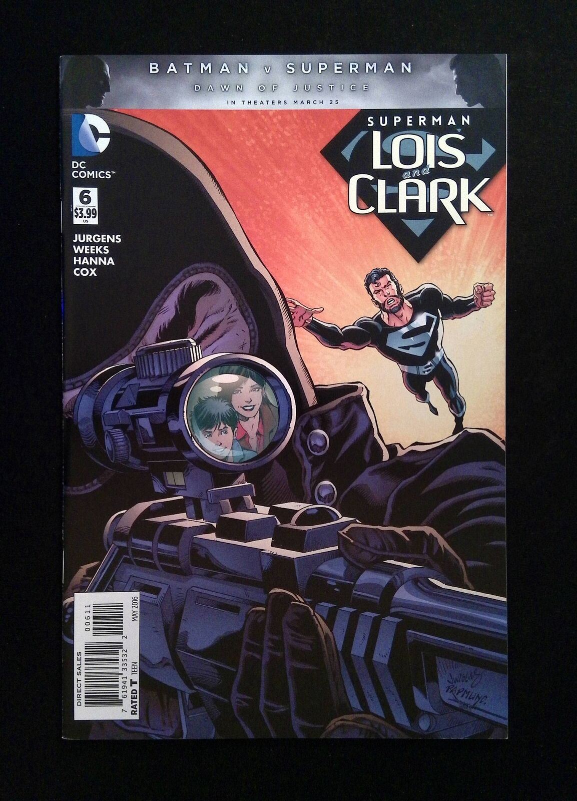 Superman Lois And Clark #6 DC Comics 2016 NM-