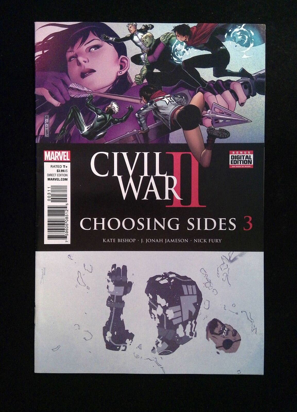 Civil War II Choosing Sides #3 Marvel Comics 2016 VF+