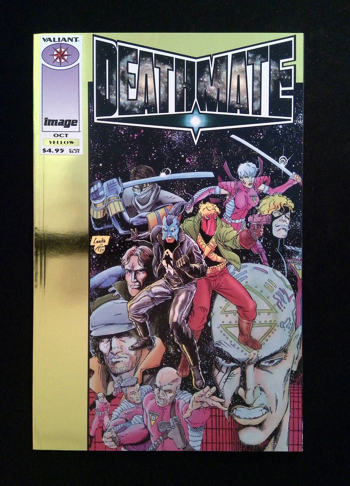 Deathmate #1 Valiant Comics 1993 NM+ Yellow Variant