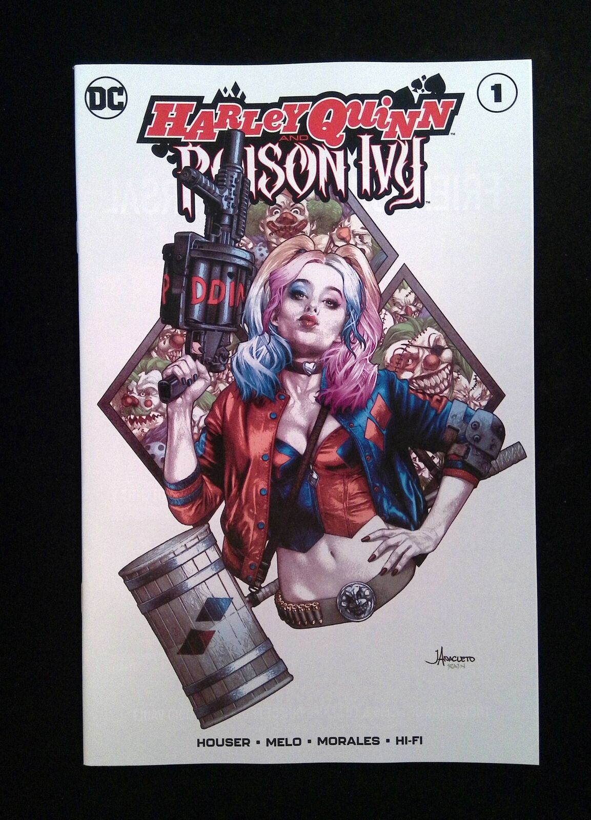 Harley Quinn Poison Ivy #1 DC 2019 NM+ Unknown Comics Anacleto Variant