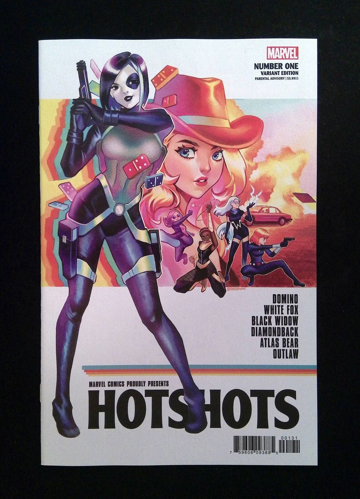 Domino Hotshots #1B Marvel Comics 2019 NM 1/25 Limited Variant