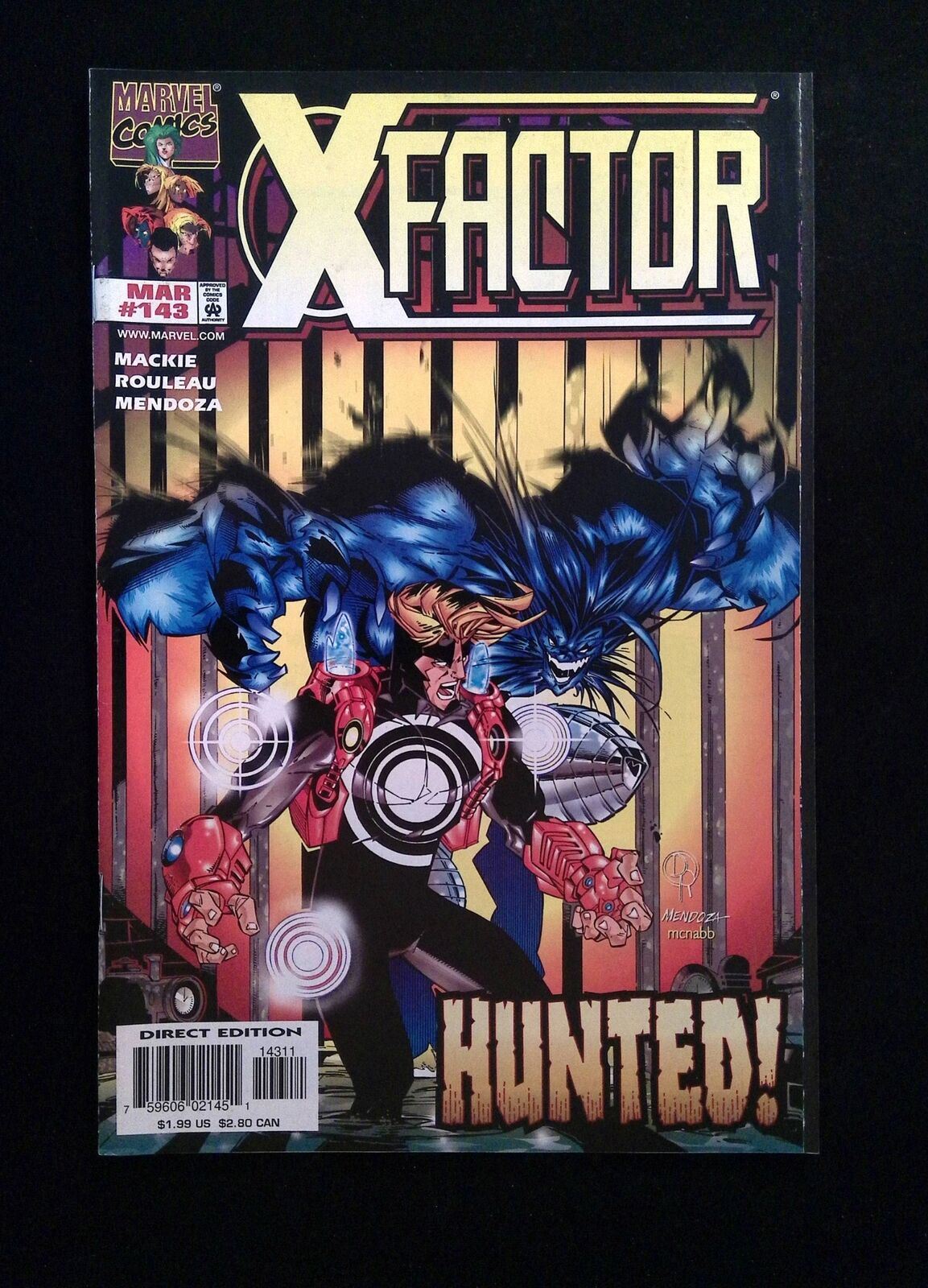 X-Factor #143 Marvel Comics 1998 VF/NM