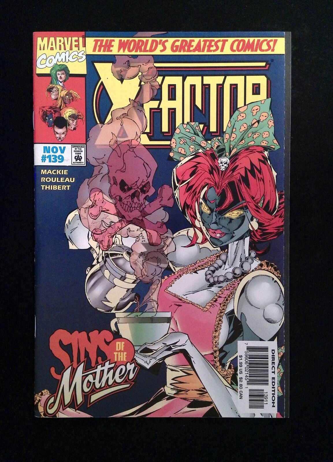 X-Factor #139 Marvel Comics 1997 VF+