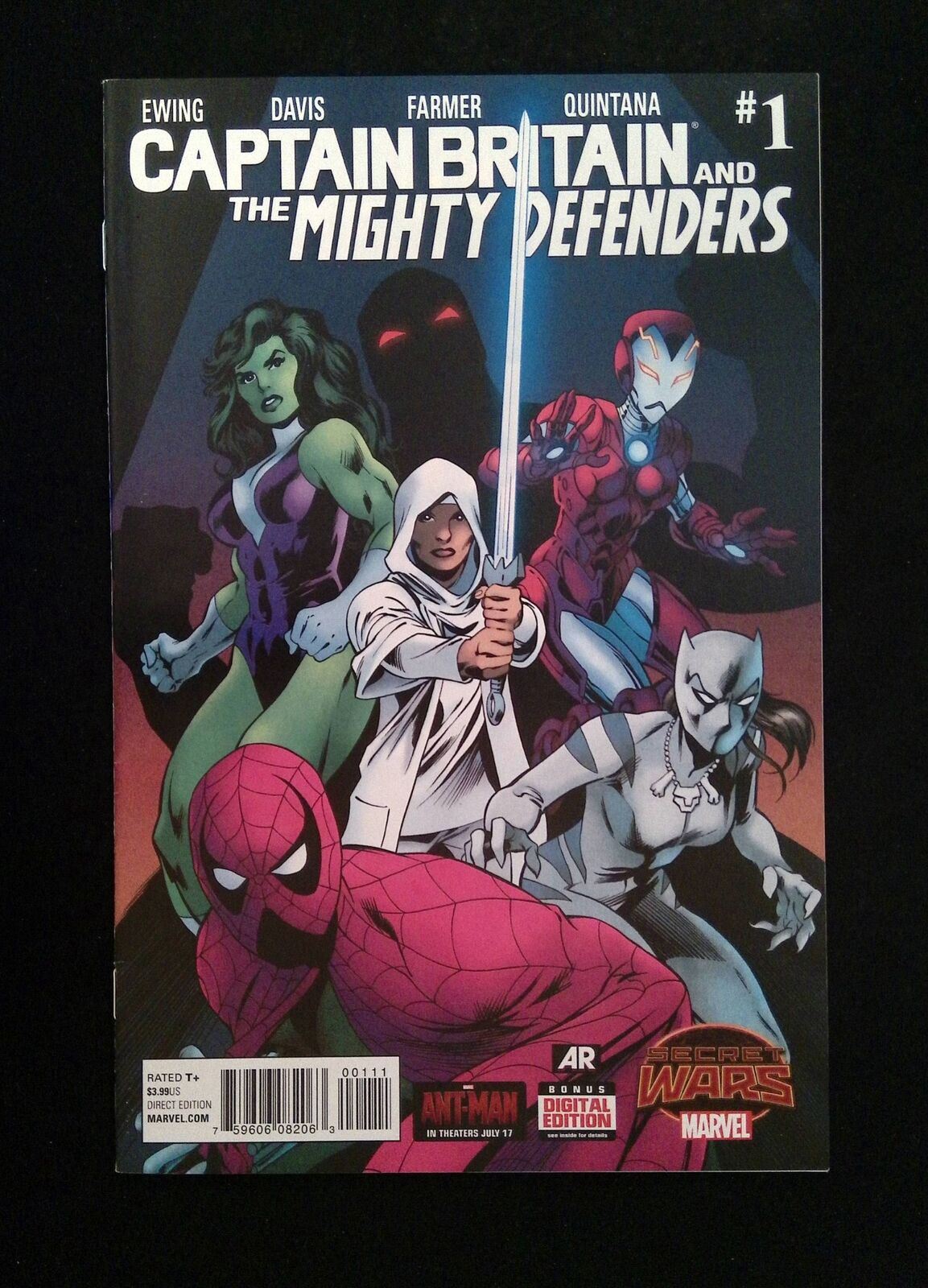 Captain Britain and the Mighty Defender #1 MARVEL Comics 2015 VF/NM