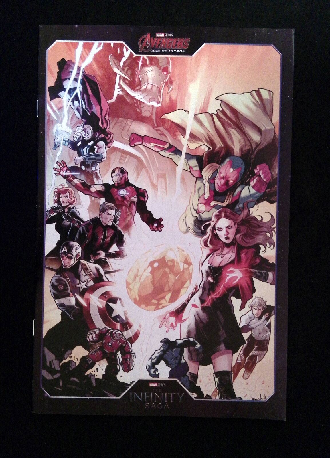 Captain America Iron Man #5C Marvel Comics 2022 VF/NM Schiti Variant