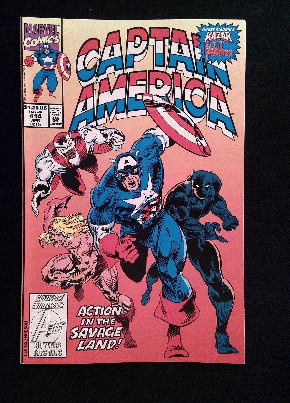 Captain America #414 MARVEL Comics 1993 VF+