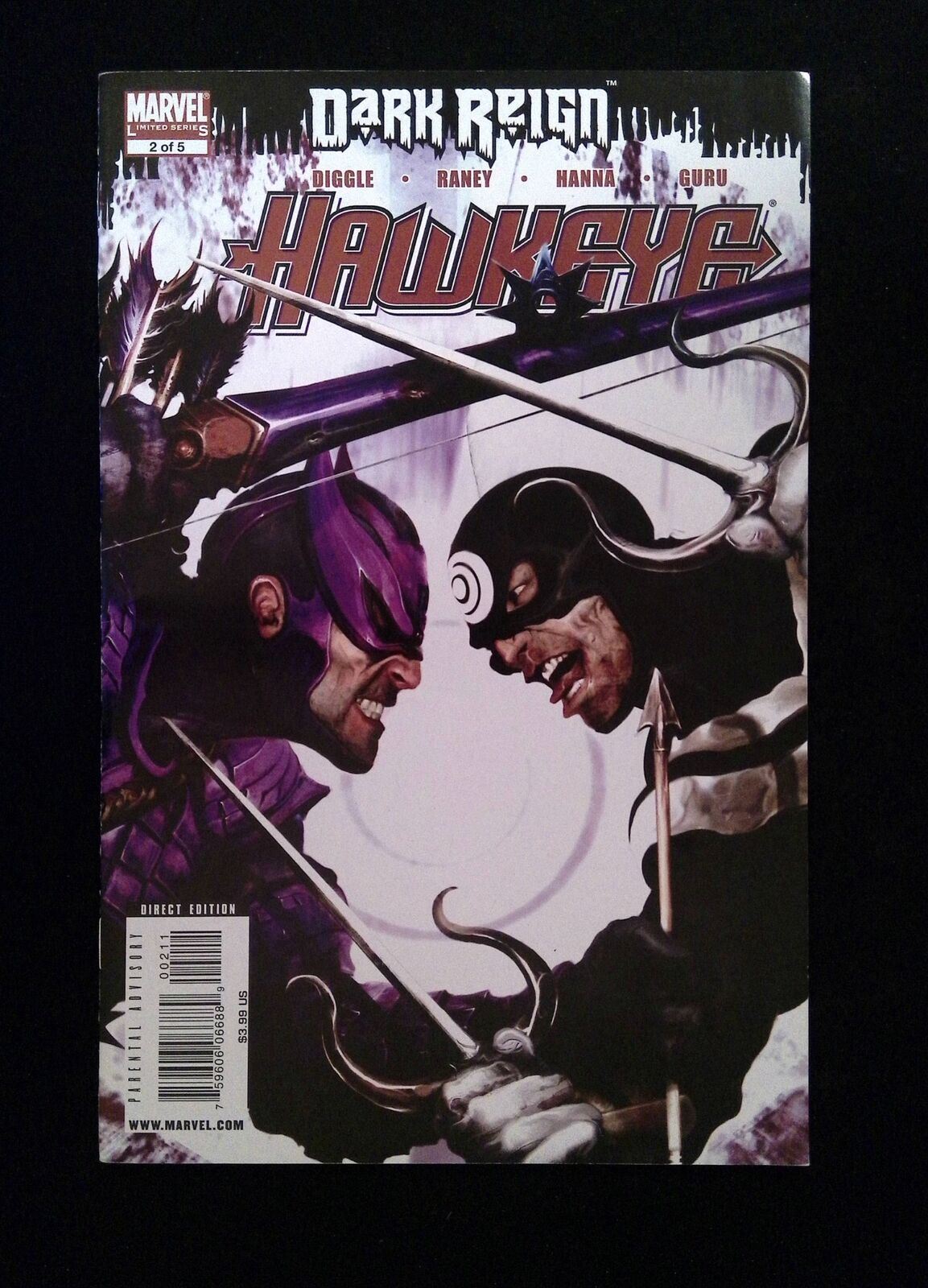 Dark Reign Hawkeye #2 Marvel Comics 2009 VF+