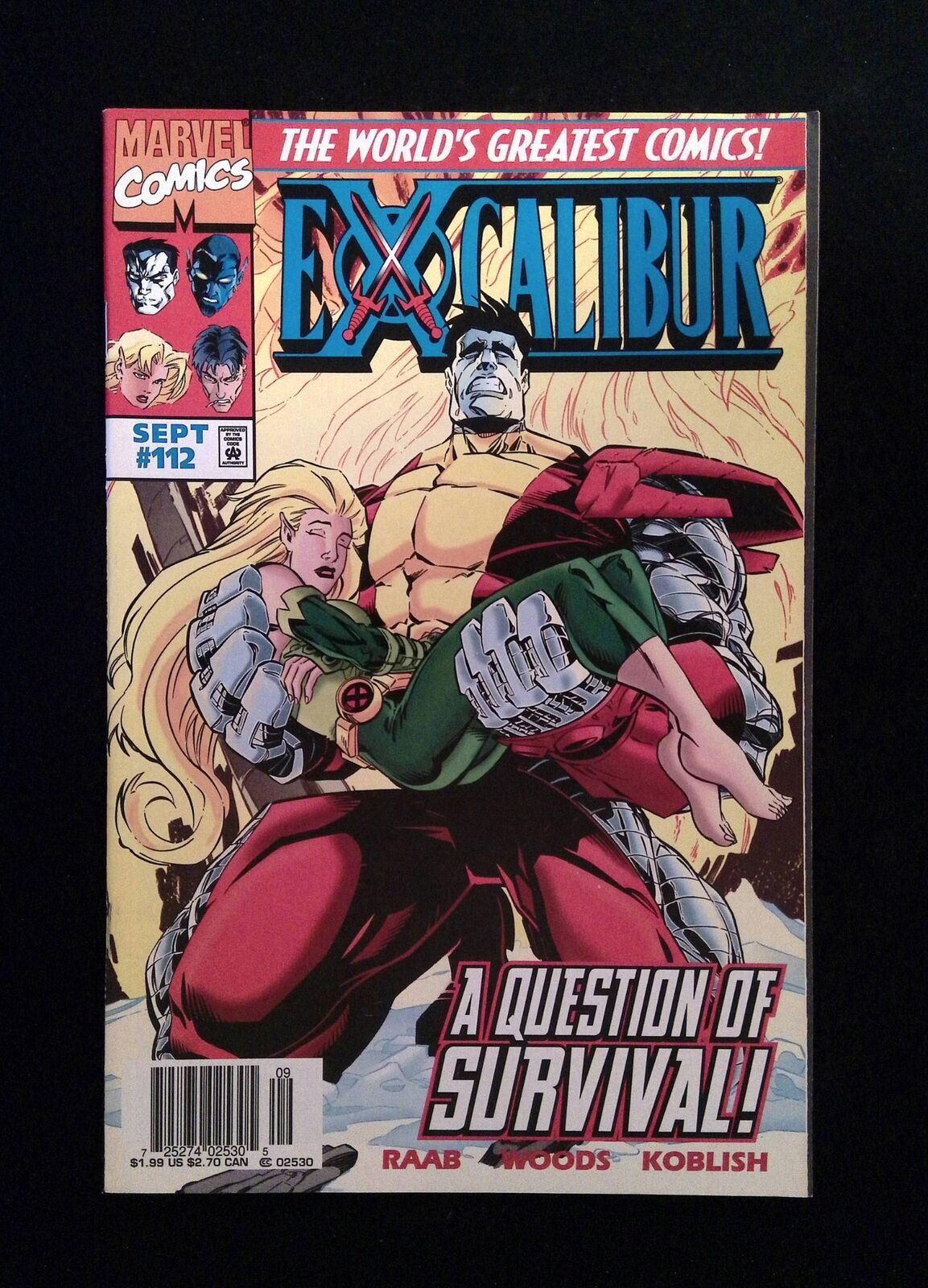 Excalibur #112 Marvel Comics 1997 VF+ Newsstand
