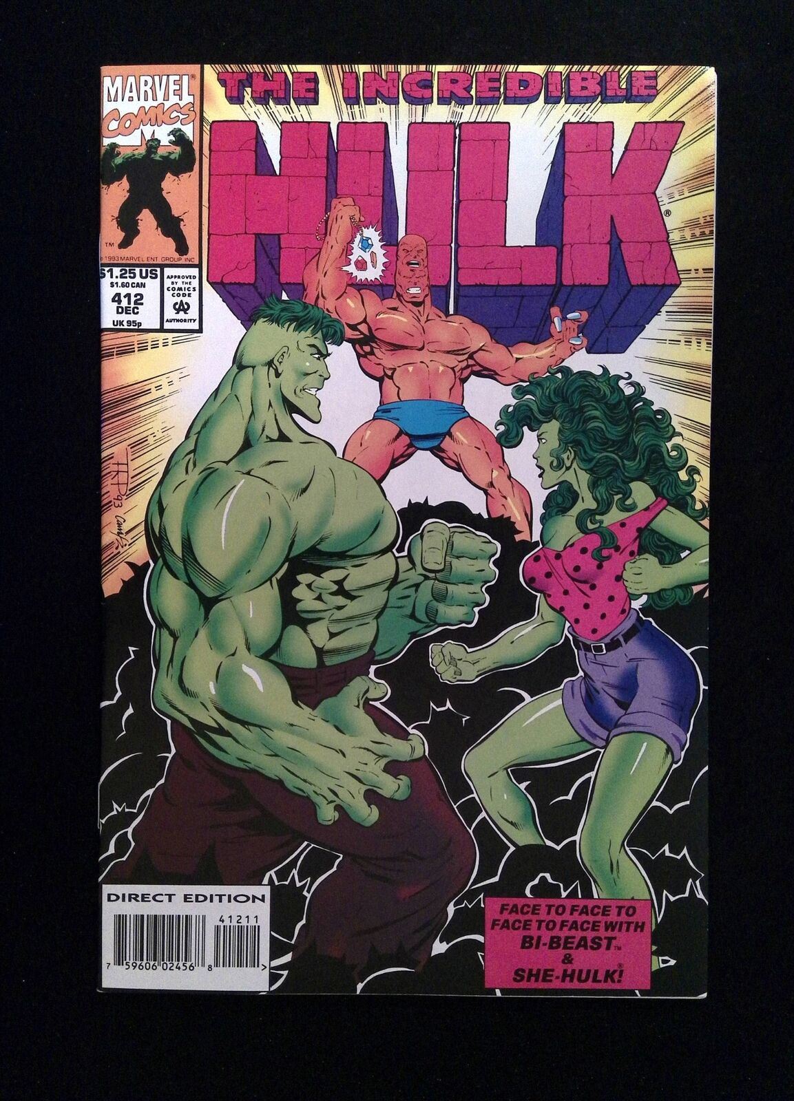 Incredible Hulk #412 MARVEL Comics 1993 NM-