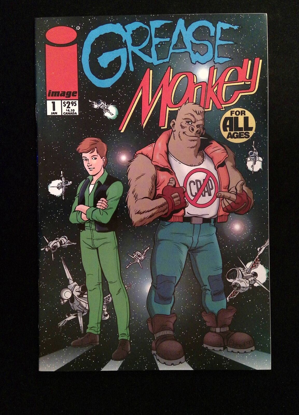 Grease Monkey #1 IMAGE Comics 1998 NM