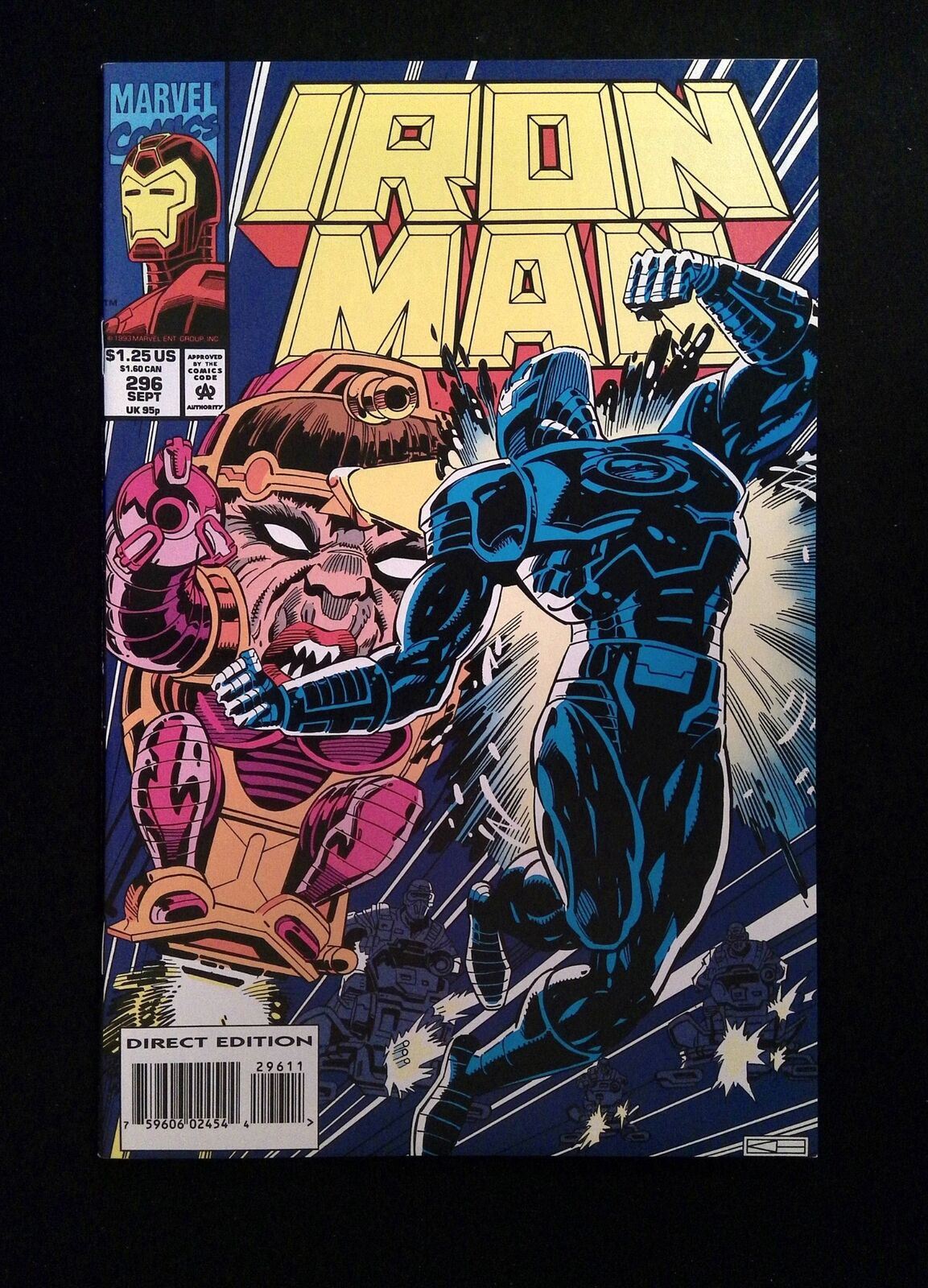 Iron Man #296 MARVEL Comics 1993 VF/NM