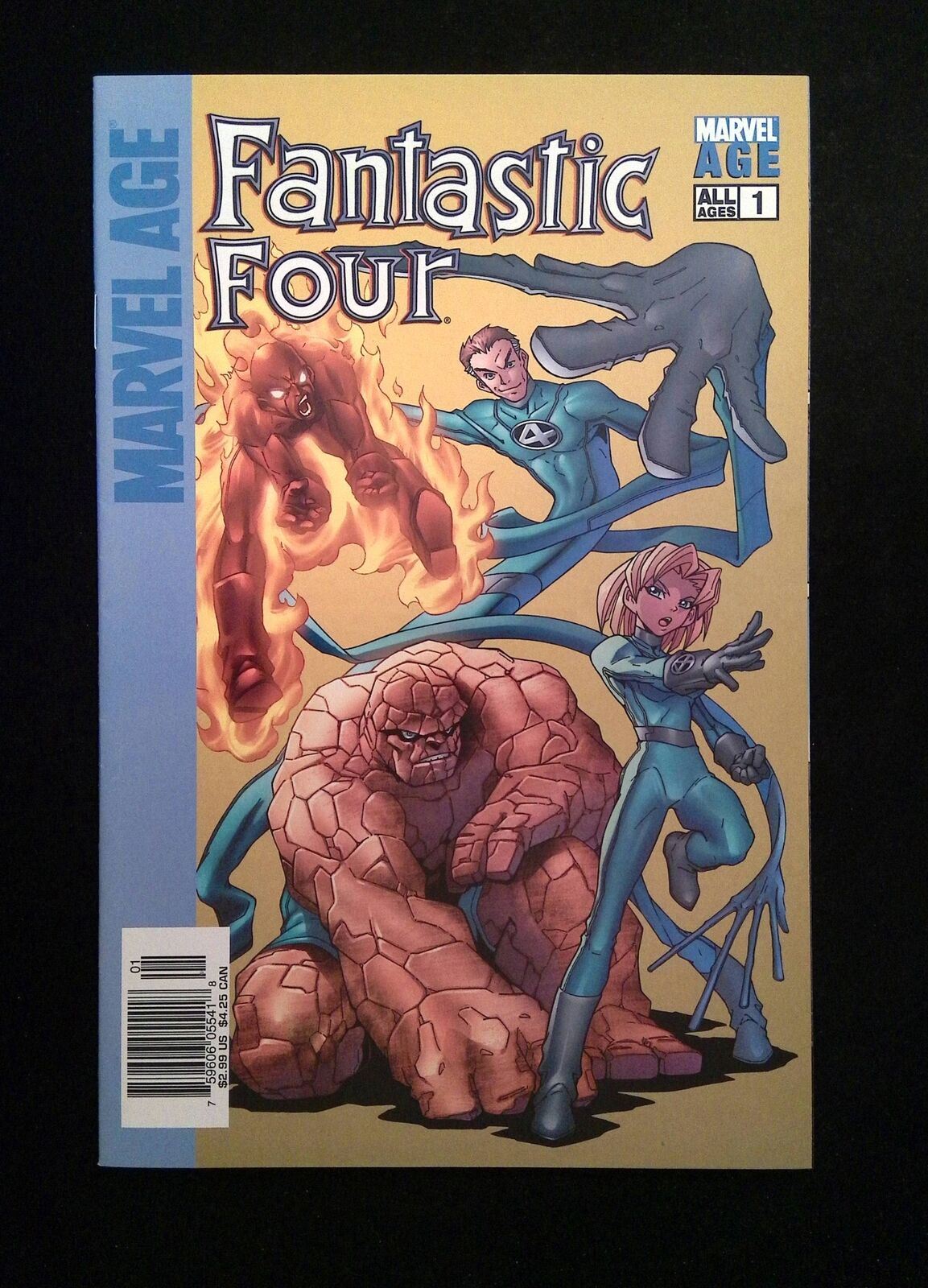 Marvel Age Fantastic Four #1 MARVEL Comics 2004 VF/NM NEWSSTAND