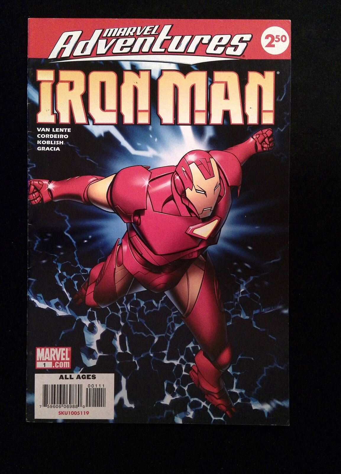Marvel Adventures Iron Man #1 MARVEL Comics 2007 VF+