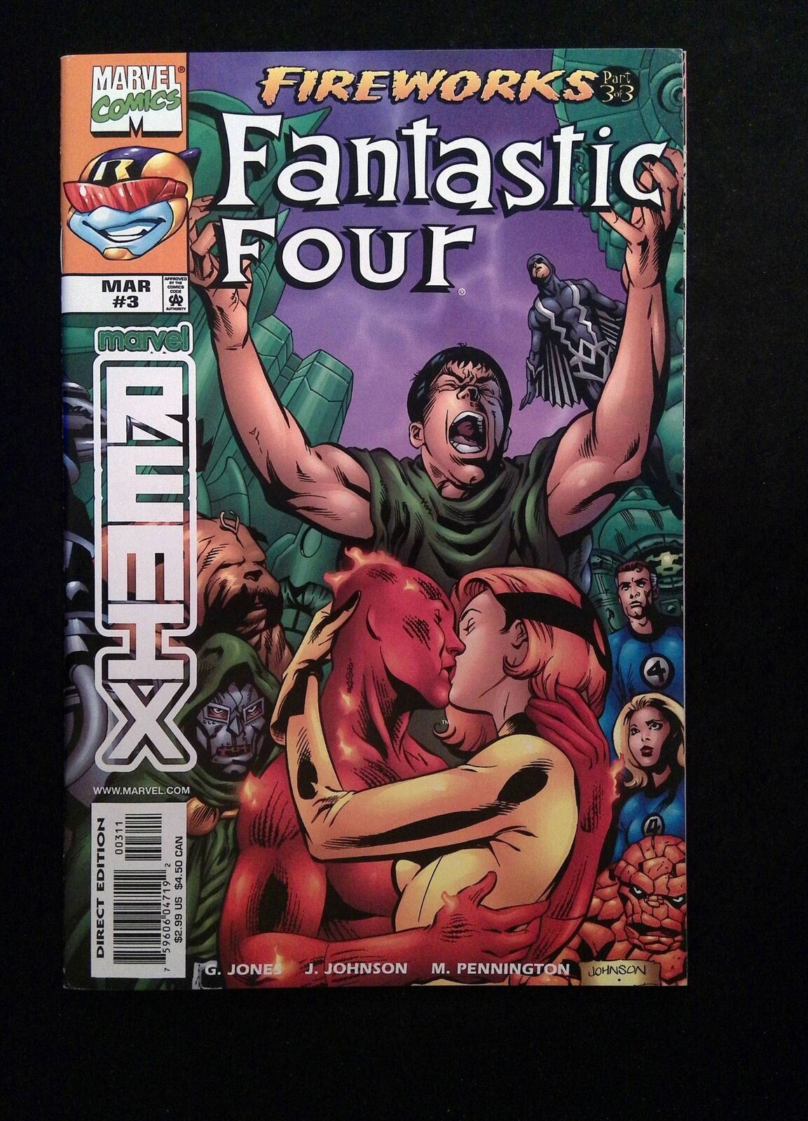Marvel Remix Fantastic Four Fireworks #3 MARVEL Comics 1999 NM-