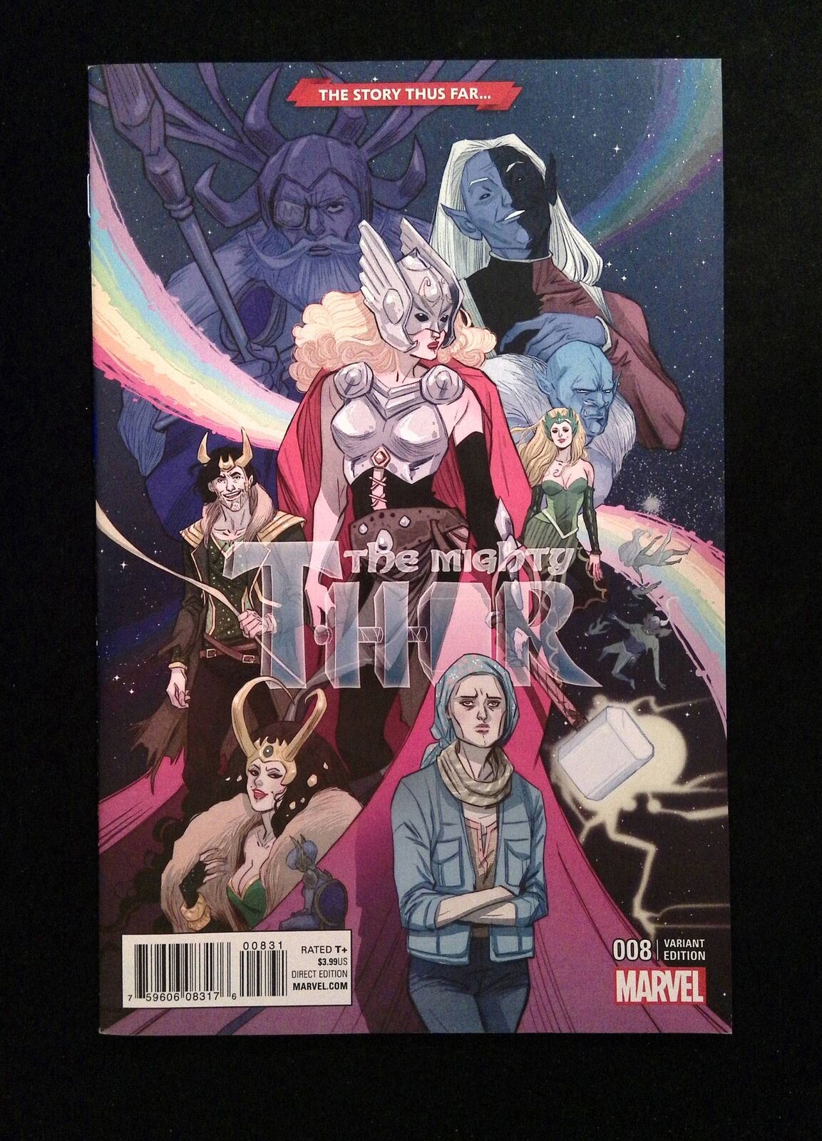 Might Thor #8B (2ND SERIES) MARVEL Comics 2016 NM SAUVAGE VARIANT