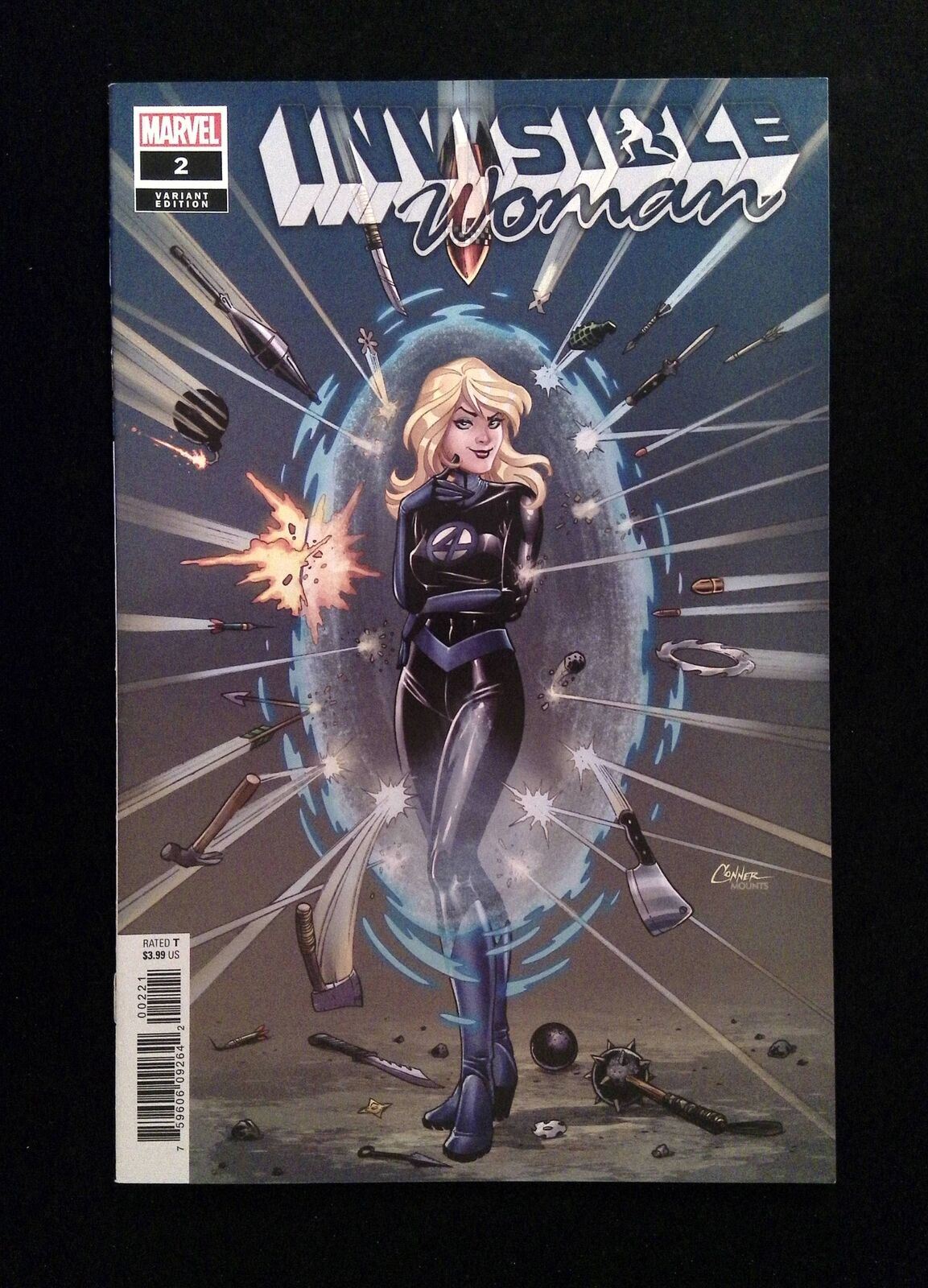 Invisible Woman #2B MARVEL Comics 2019 VF/NM CONNER VARIANT