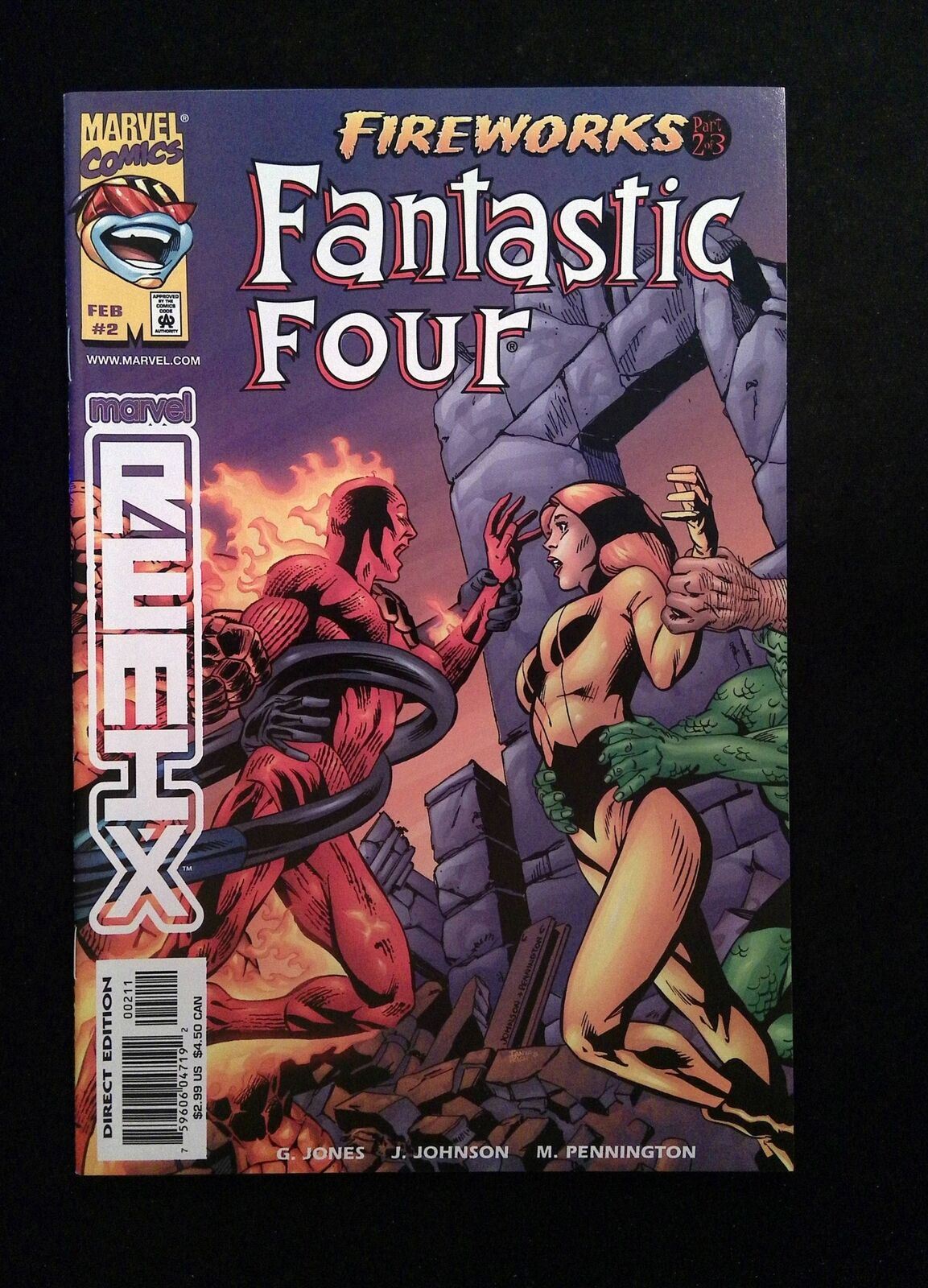 Marvel Remix Fantastic Four Fireworks #2 MARVEL Comics 1999 NM