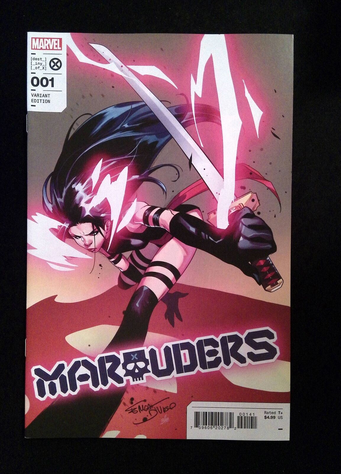 Marauders #1D MARVEL Comics 2022 NM D'Urso Variant