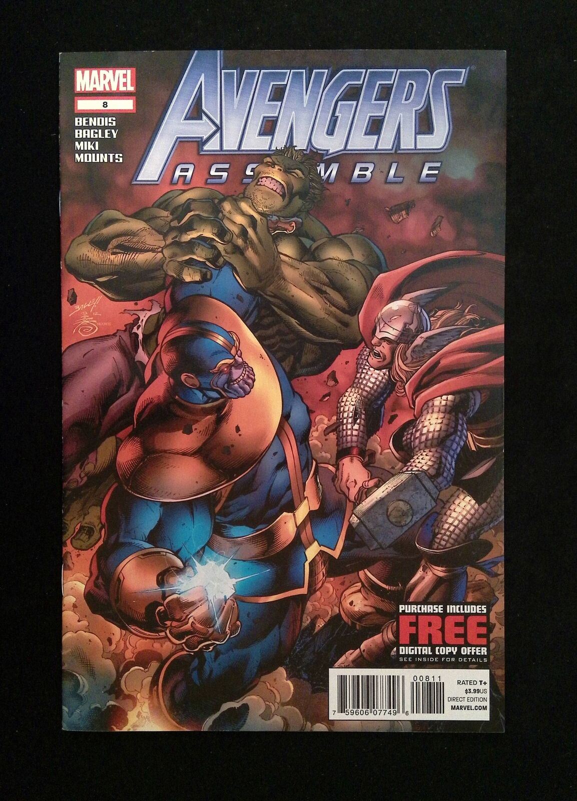 Avengers Assemble #8 MARVEL Comics 2012 NM-