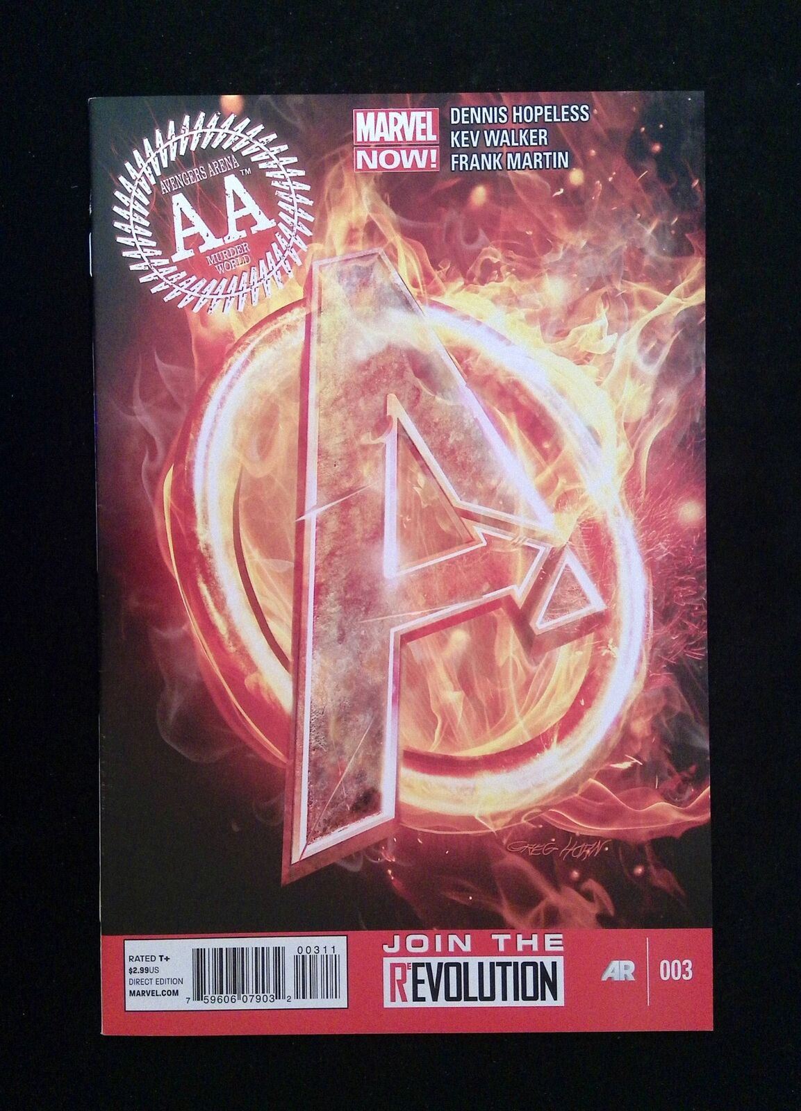 Avengers Arena #3 MARVEL Comics 2013 VF+