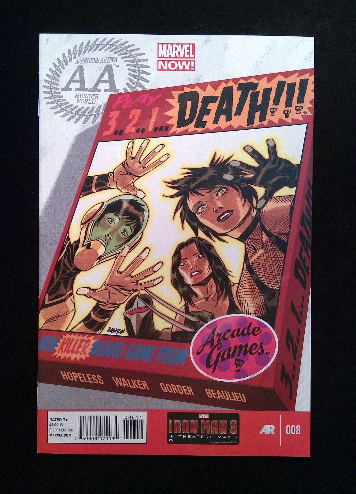 Avengers Arena #8 MARVEL Comics 2013 NM