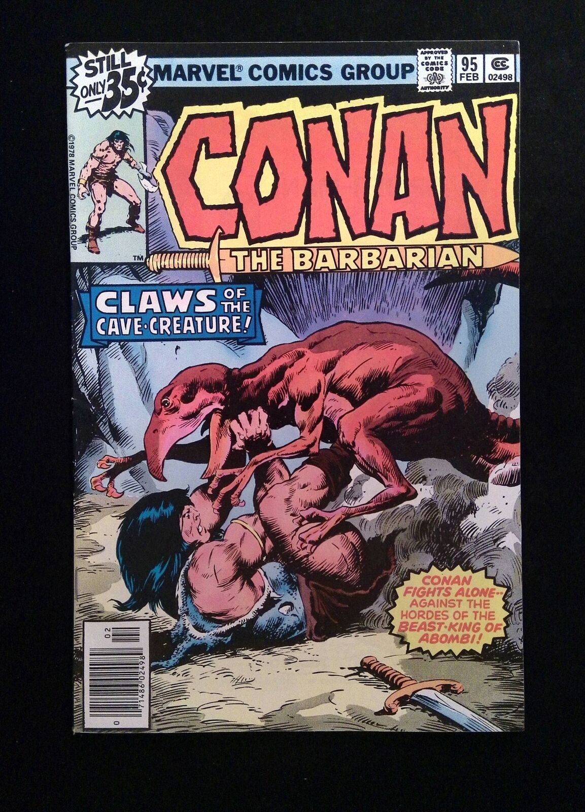 Conan the Barbarian #95 MARVEL Comics 1979 VF+ NEWSSTAND