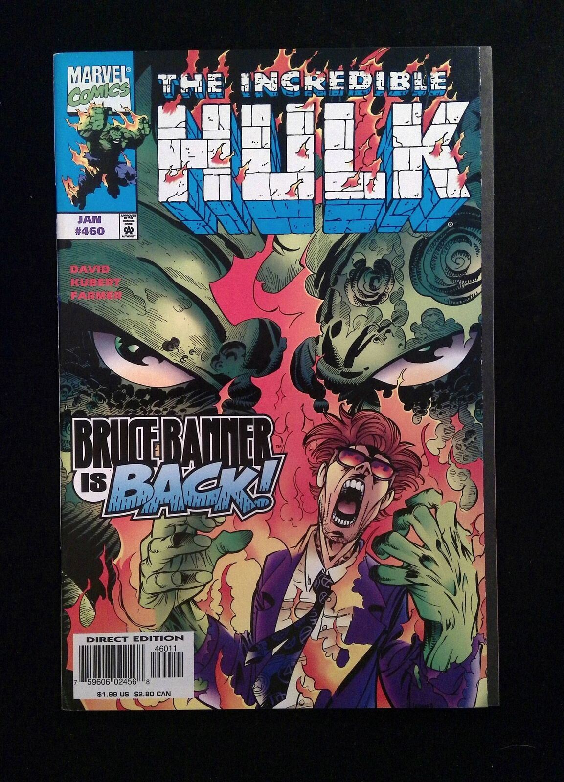 Incredible Hulk #460 Marvel Comics 1998 VF+