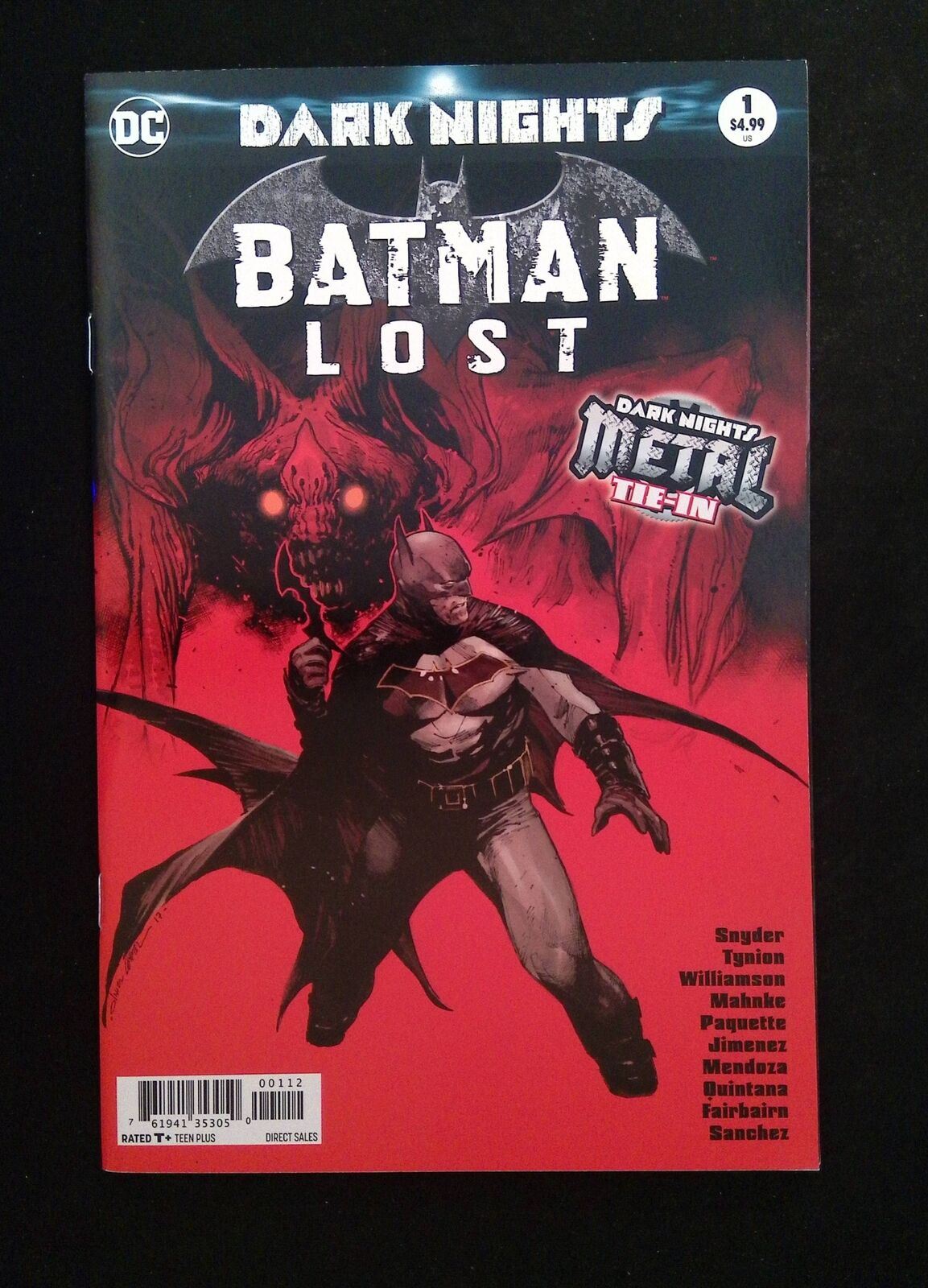 Batman Lost #1B DC Comics 2018 NM COIPEL STEWART VARIANT